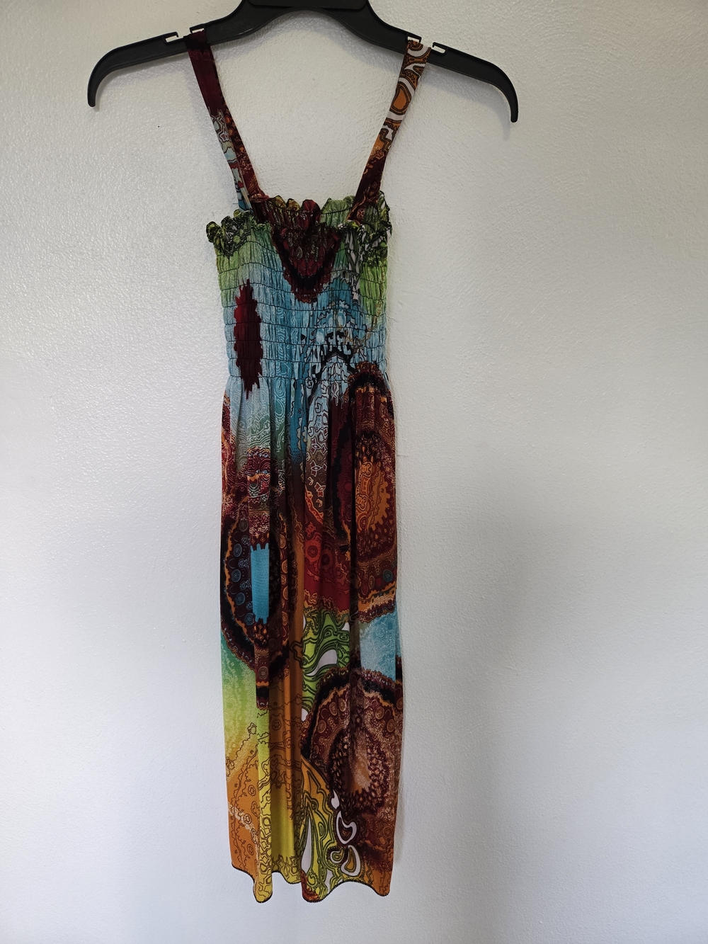 Multi-Color Smocked Dress